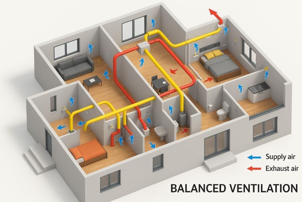 balansert ventilasjon